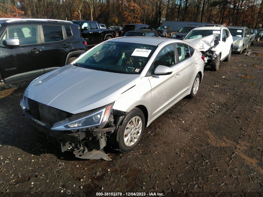 2019 HYUNDAI ELANTRA SE - KMHD74LF8KU842550