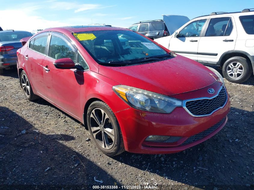 2016 KIA FORTE EX - KNAFZ4A82G5519203