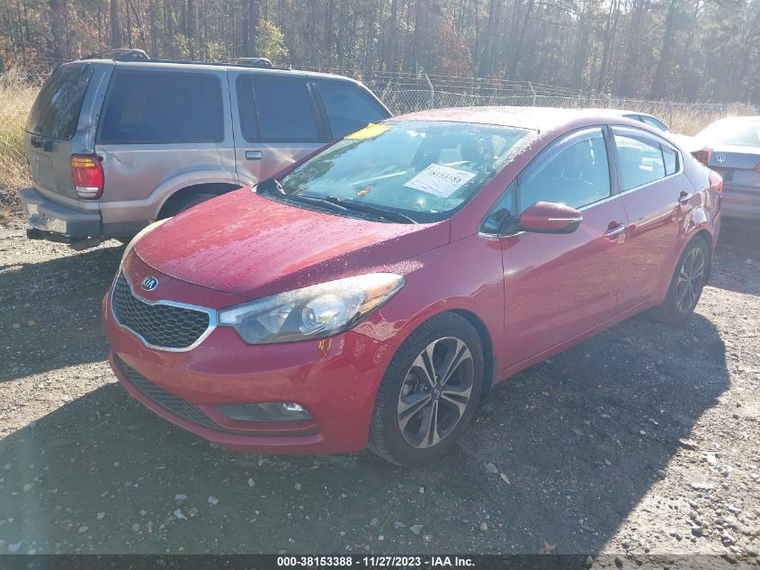 2016 KIA FORTE EX - KNAFZ4A82G5519203