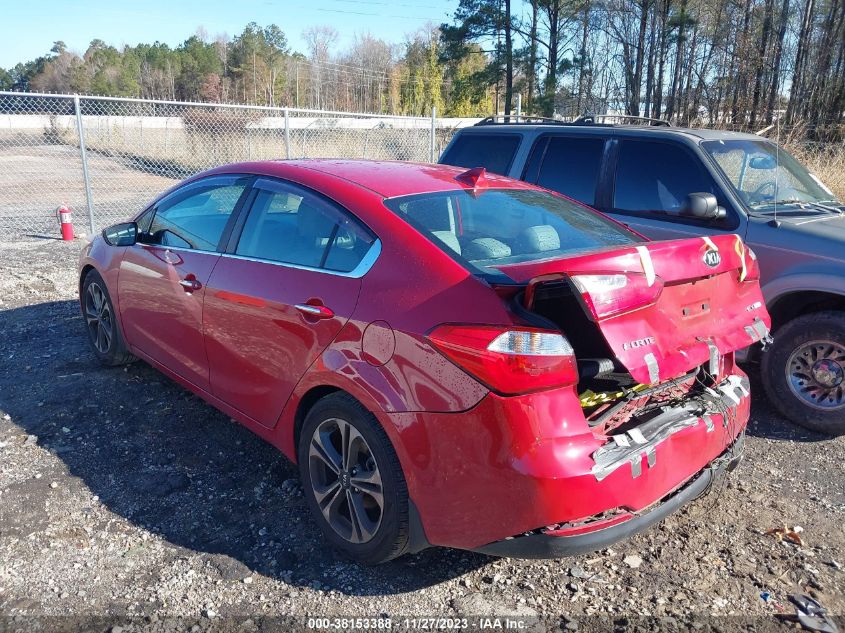 2016 KIA FORTE EX - KNAFZ4A82G5519203