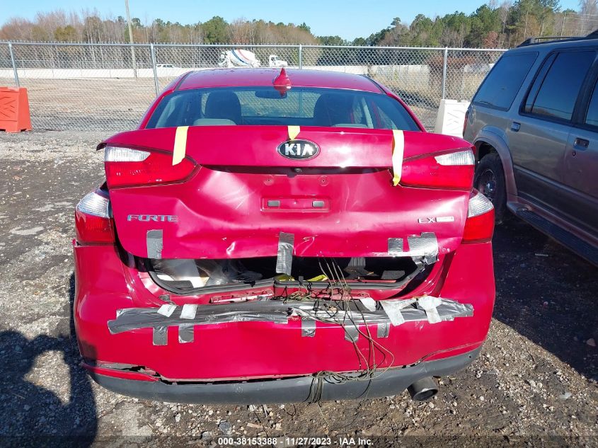 2016 KIA FORTE EX - KNAFZ4A82G5519203