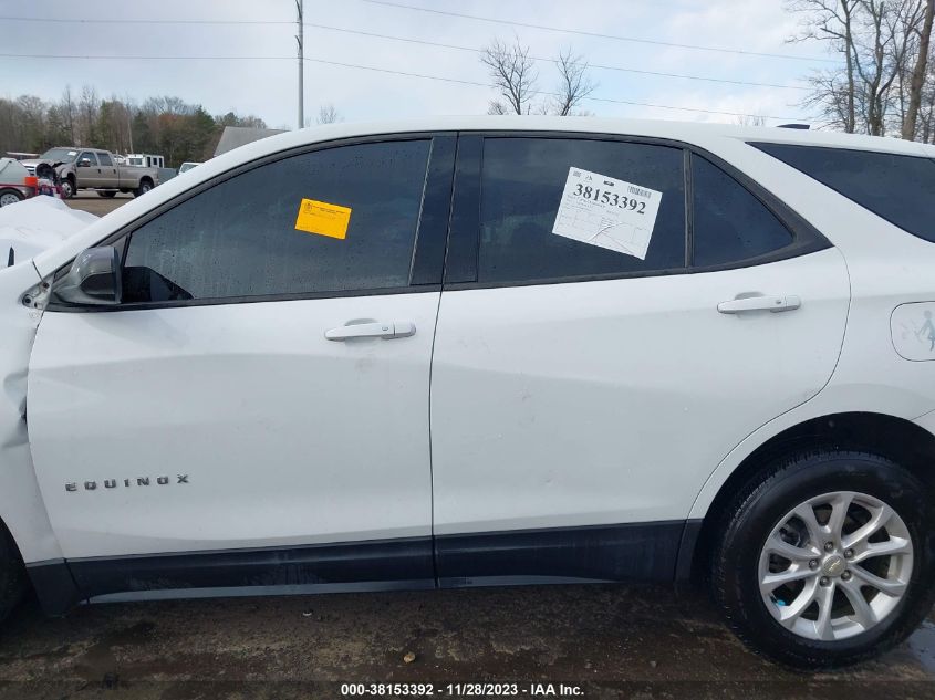 2019 CHEVROLET EQUINOX LS - 3GNAXHEV0KS589167