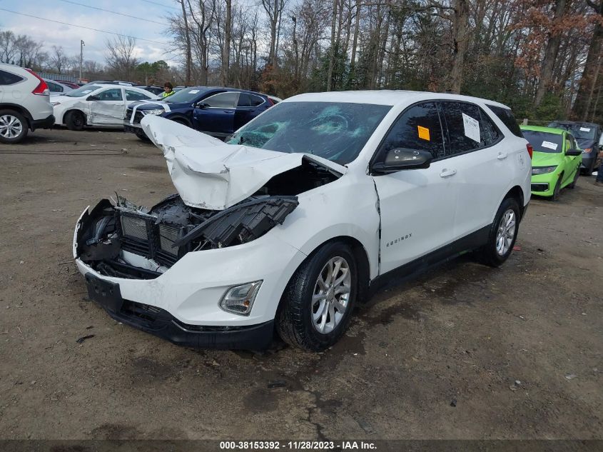 2019 CHEVROLET EQUINOX LS - 3GNAXHEV0KS589167