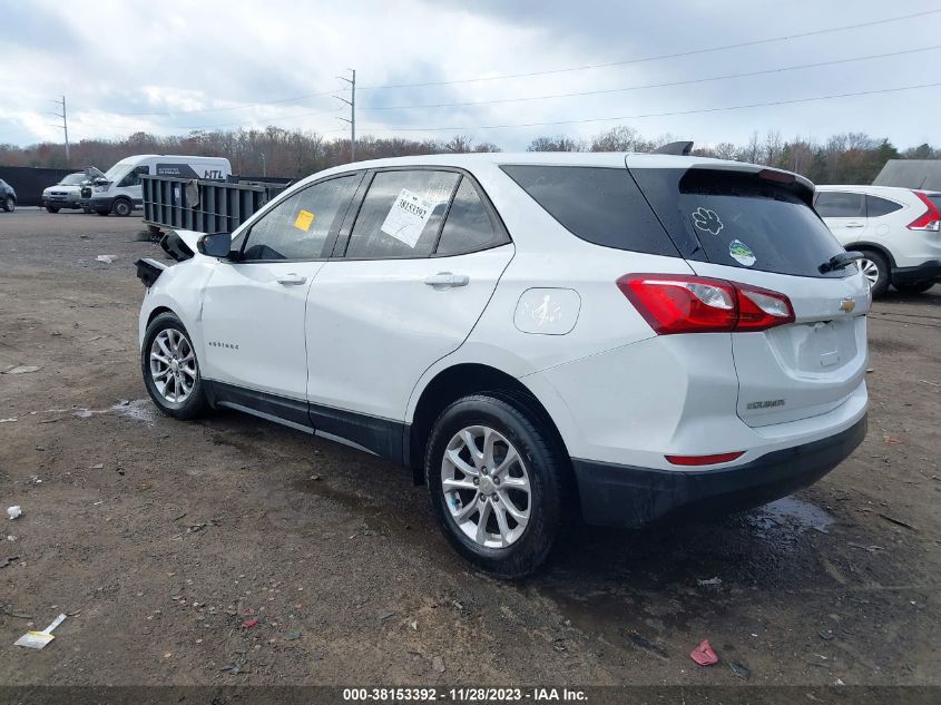 2019 CHEVROLET EQUINOX LS - 3GNAXHEV0KS589167