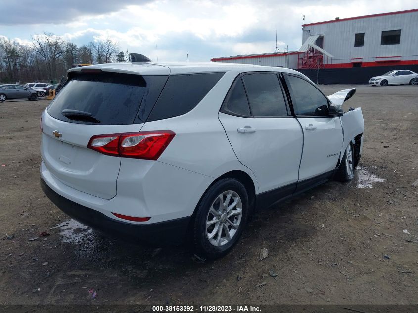 2019 CHEVROLET EQUINOX LS - 3GNAXHEV0KS589167