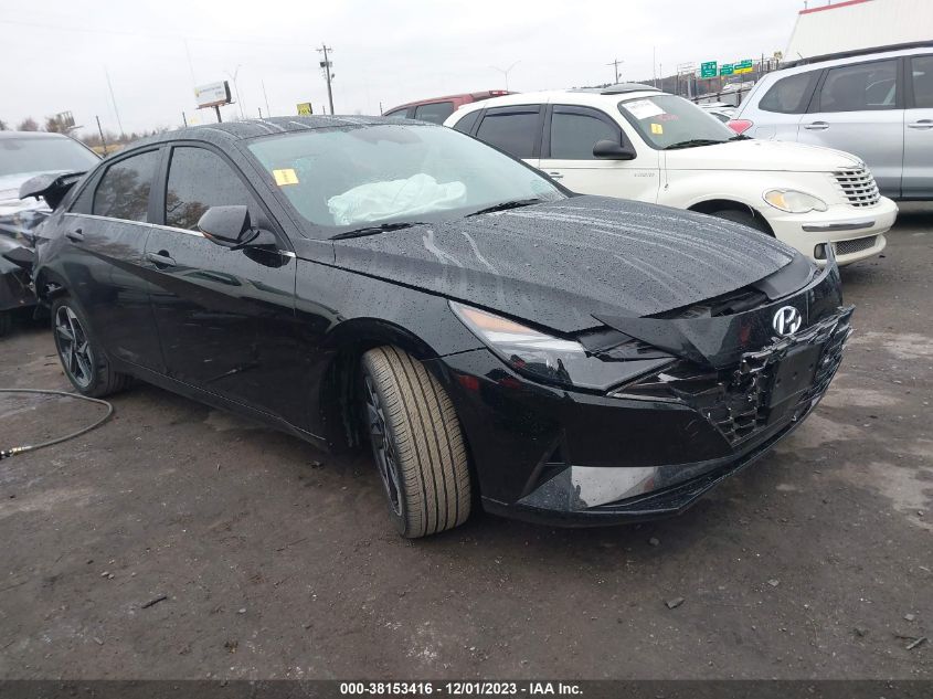 2022 HYUNDAI ELANTRA LIMITED - KMHLP4AG7NU362494