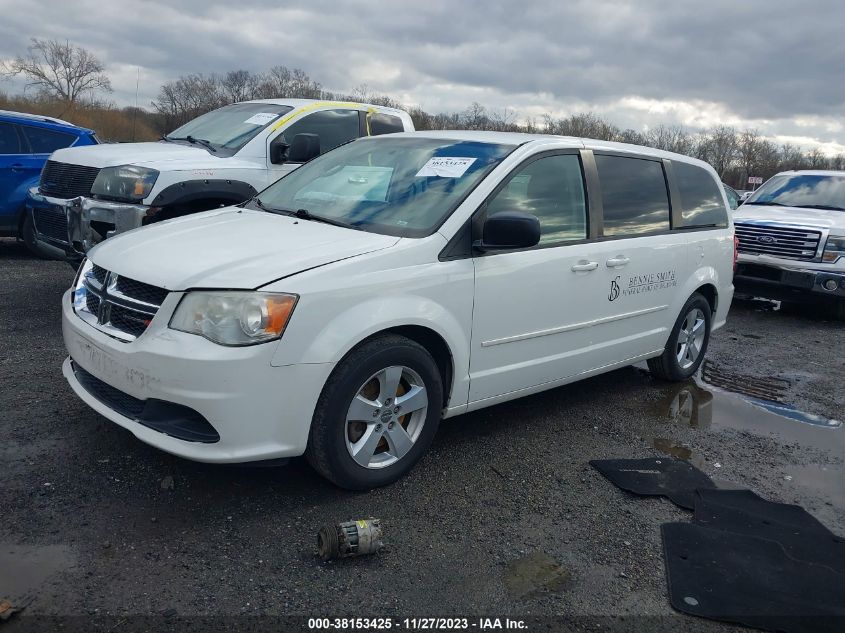 2013 DODGE GRAND CARAVAN SE - 2C4RDGBG6DR644337