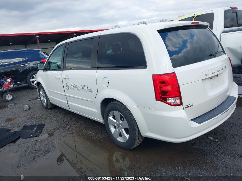 2013 DODGE GRAND CARAVAN SE - 2C4RDGBG6DR644337
