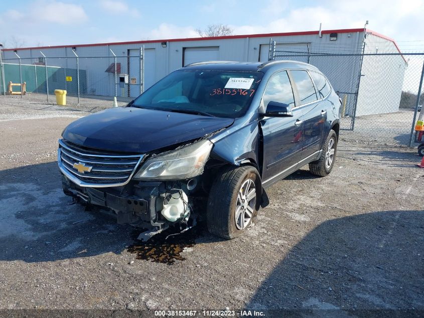 2015 CHEVROLET TRAVERSE LT - 1GNKRHKD0FJ309099