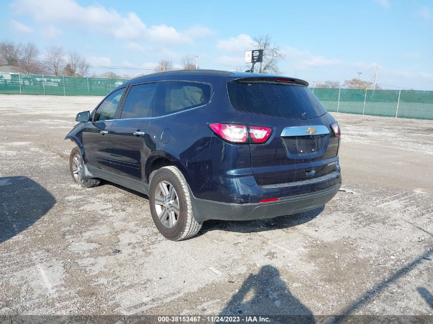 2015 CHEVROLET TRAVERSE LT - 1GNKRHKD0FJ309099