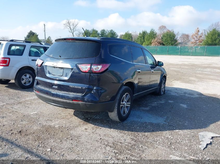 2015 CHEVROLET TRAVERSE LT - 1GNKRHKD0FJ309099