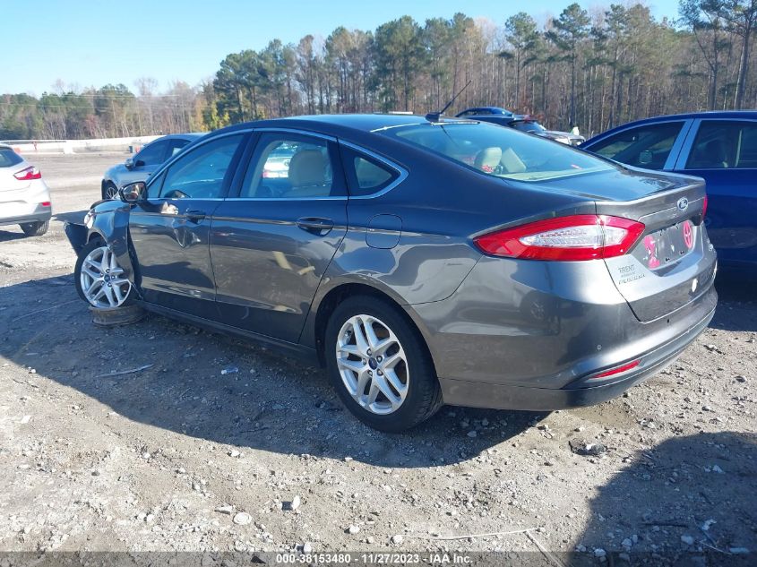 2016 FORD FUSION SE - 3FA6P0HD8GR210827