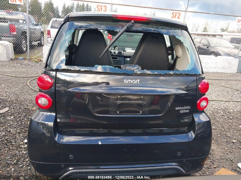 2014 SMART FORTWO ELECTRIC DRIVE PASSION WMEEJ9AA8EK729889