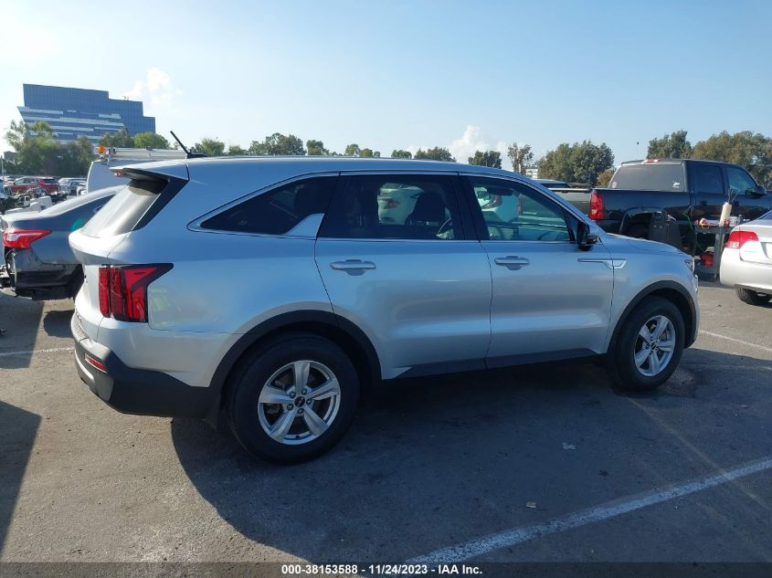 2022 KIA SORENTO LX - 5XYRG4LC3NG125348