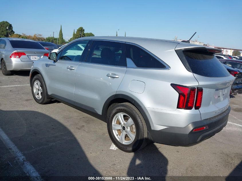 2022 KIA SORENTO LX - 5XYRG4LC3NG125348