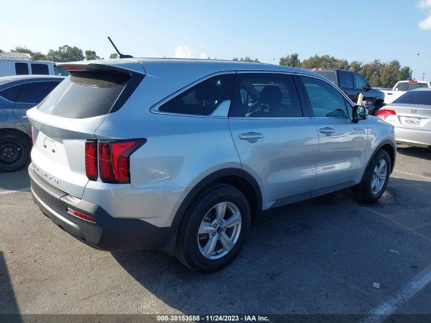 2022 KIA SORENTO LX - 5XYRG4LC3NG125348