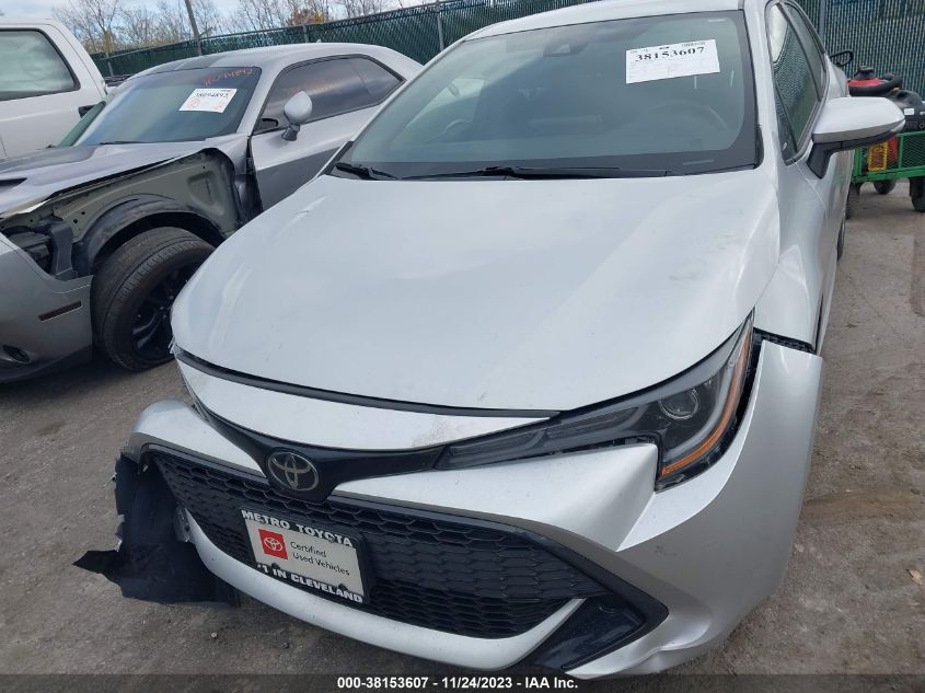 2020 TOYOTA COROLLA SE - JTND4RBE7L3094248