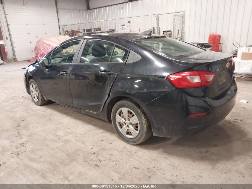2016 CHEVROLET CRUZE LS - 1G1BB5SM7G7286908