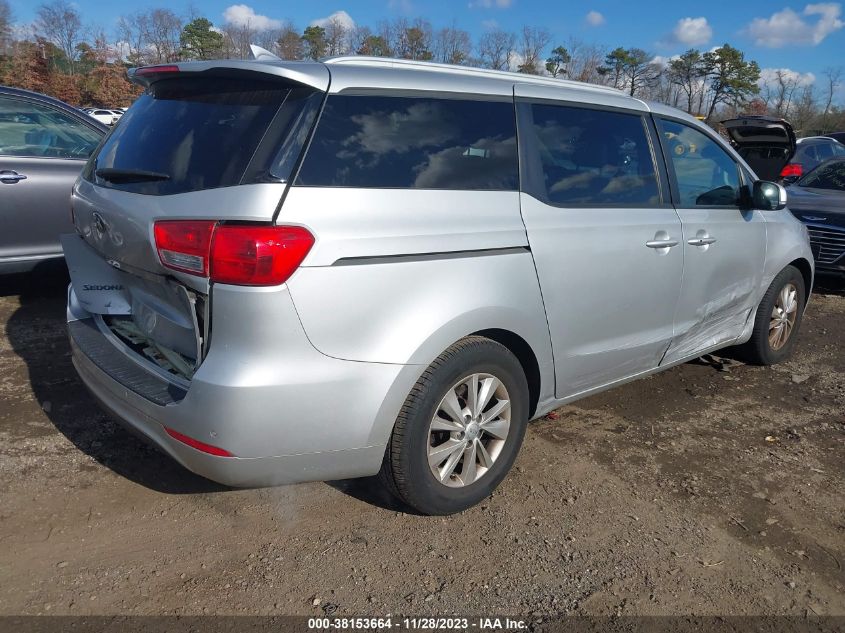 2017 KIA SEDONA LX - KNDMB5C19H6240802
