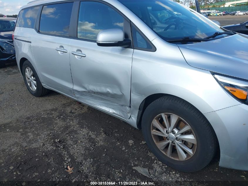 2017 KIA SEDONA LX - KNDMB5C19H6240802