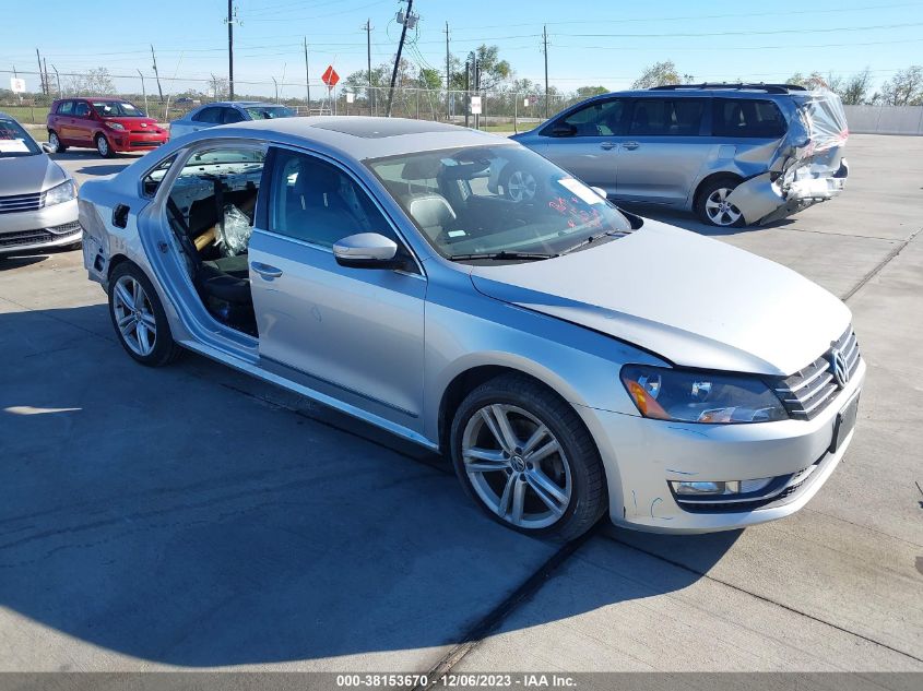2013 VOLKSWAGEN PASSAT 3.6L V6 SEL PREMIUM - 1VWCM7A35DC063728