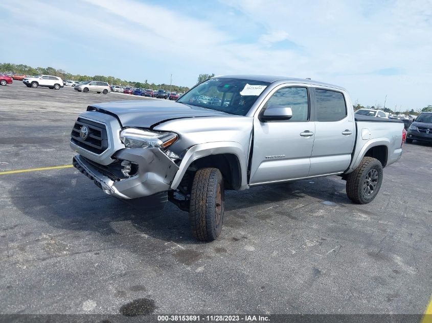 2020 TOYOTA TACOMA DOUBLE CAB/SR5/TRD SPORT/ - 3TMAZ5CN8LM129524