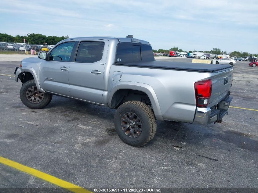 2020 TOYOTA TACOMA DOUBLE CAB/SR5/TRD SPORT/ - 3TMAZ5CN8LM129524