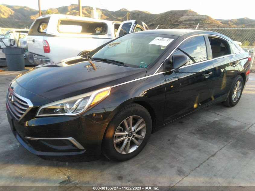 2016 HYUNDAI SONATA SE - 5NPE24AF3GH401291