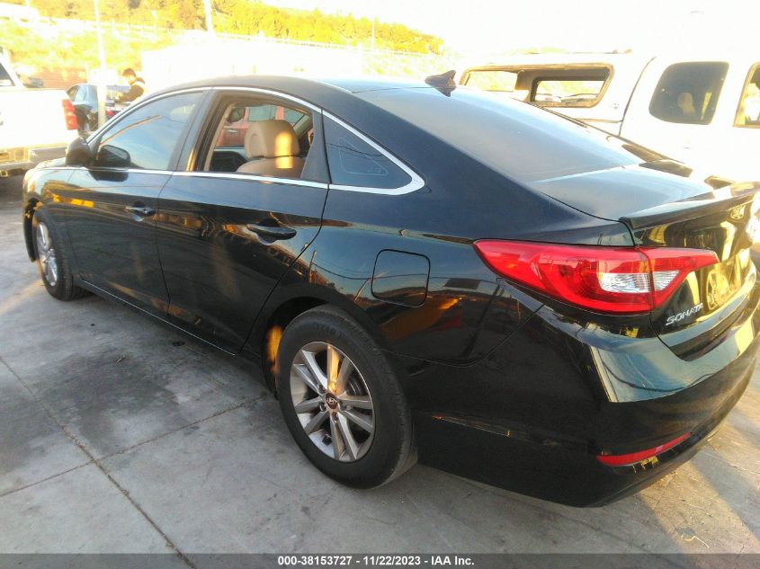 2016 HYUNDAI SONATA SE - 5NPE24AF3GH401291