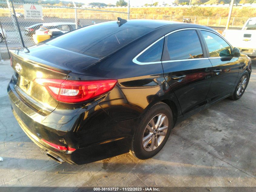 2016 HYUNDAI SONATA SE - 5NPE24AF3GH401291