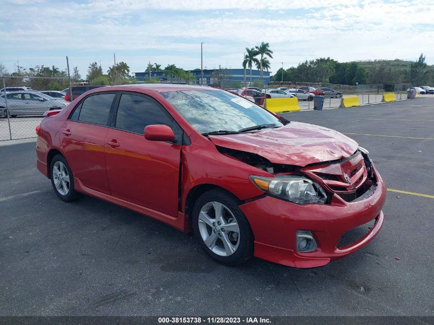 2013 TOYOTA COROLLA S - 2T1BU4EE4DC121764