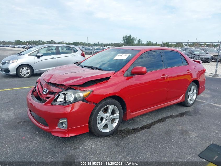 2013 TOYOTA COROLLA S - 2T1BU4EE4DC121764