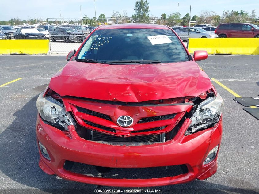 2013 TOYOTA COROLLA S - 2T1BU4EE4DC121764