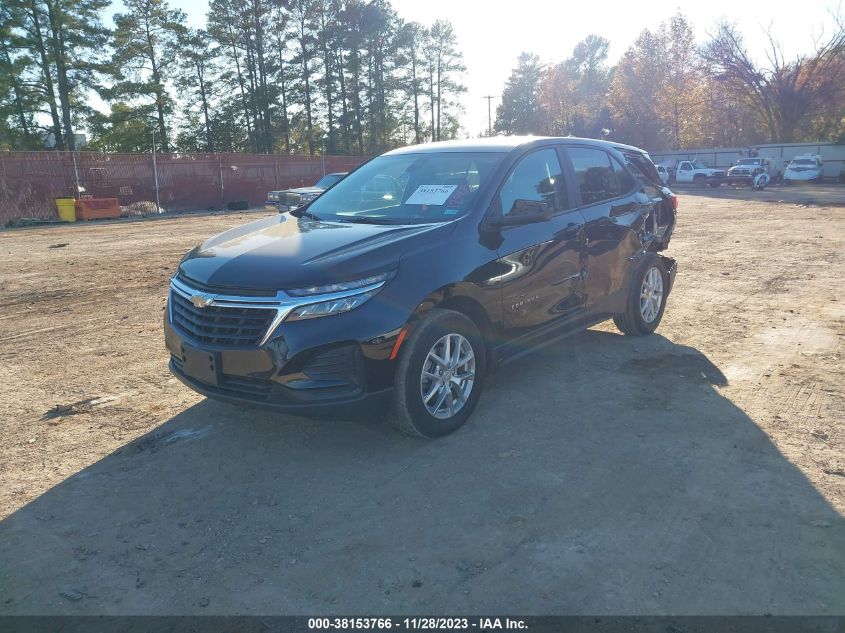 2022 CHEVROLET EQUINOX FWD LS - 2GNAXHEV8N6102025