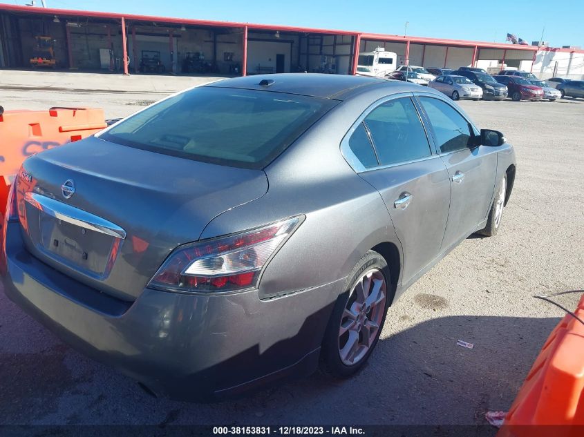2014 NISSAN MAXIMA S/SV - 1N4AA5AP6EC446109