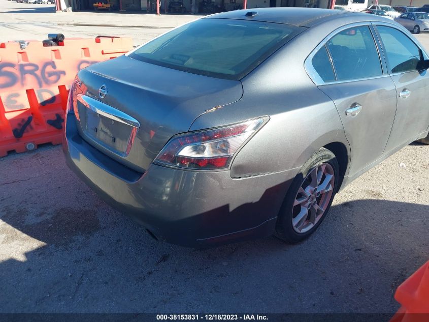 2014 NISSAN MAXIMA S/SV - 1N4AA5AP6EC446109