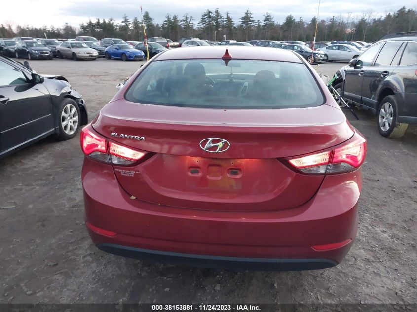 2016 HYUNDAI ELANTRA VALUE EDITION - 5NPDH4AE5GH667932