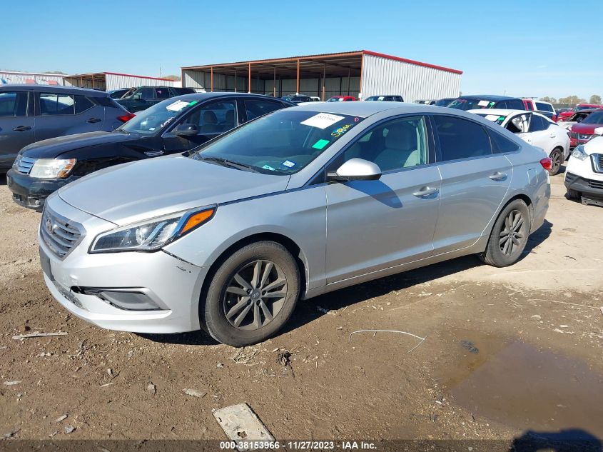 2017 HYUNDAI SONATA SE - 5NPE24AF1HH473673