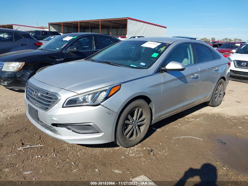 2017 HYUNDAI SONATA SE - 5NPE24AF1HH473673