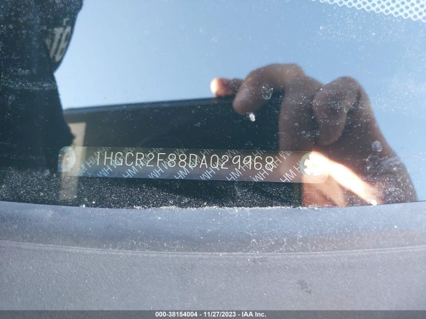 2013 HONDA ACCORD EXL - 1HGCR2F88DA029968