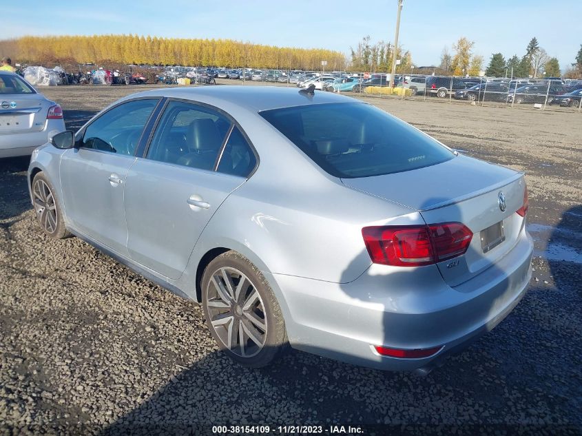 2014 VOLKSWAGEN JETTA SEDAN GLI AUTOBAHN 3VW4S7AJ7EM210091
