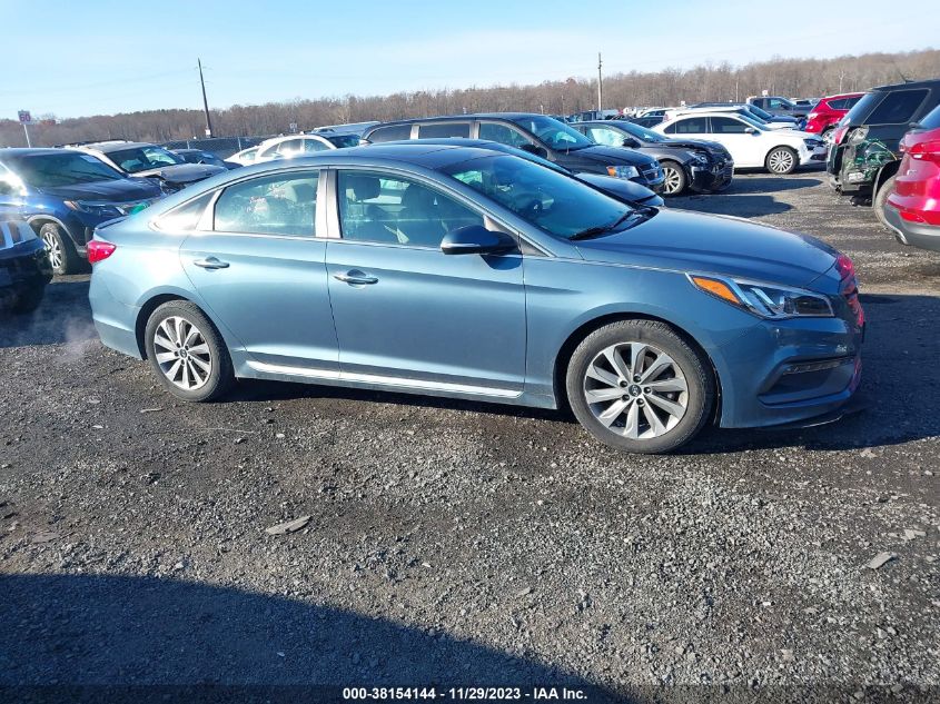 2016 HYUNDAI SONATA SPORT/LIMITED - 5NPE34AFXGH431739