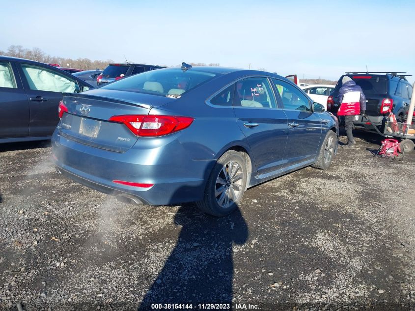 2016 HYUNDAI SONATA SPORT/LIMITED - 5NPE34AFXGH431739