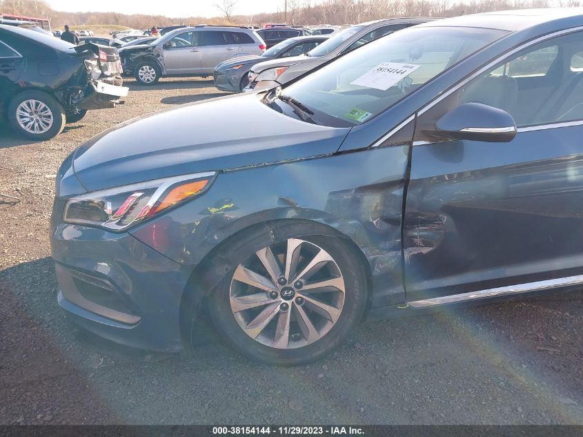 2016 HYUNDAI SONATA SPORT/LIMITED - 5NPE34AFXGH431739