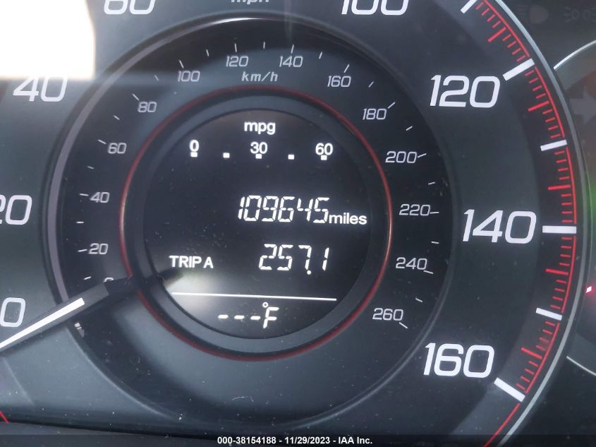 2013 HONDA ACCORD EX-L V-6 - 1HGCT2A87DA007596