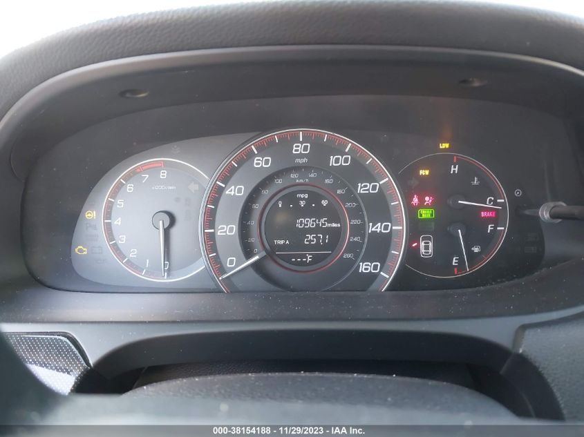 2013 HONDA ACCORD EX-L V-6 - 1HGCT2A87DA007596