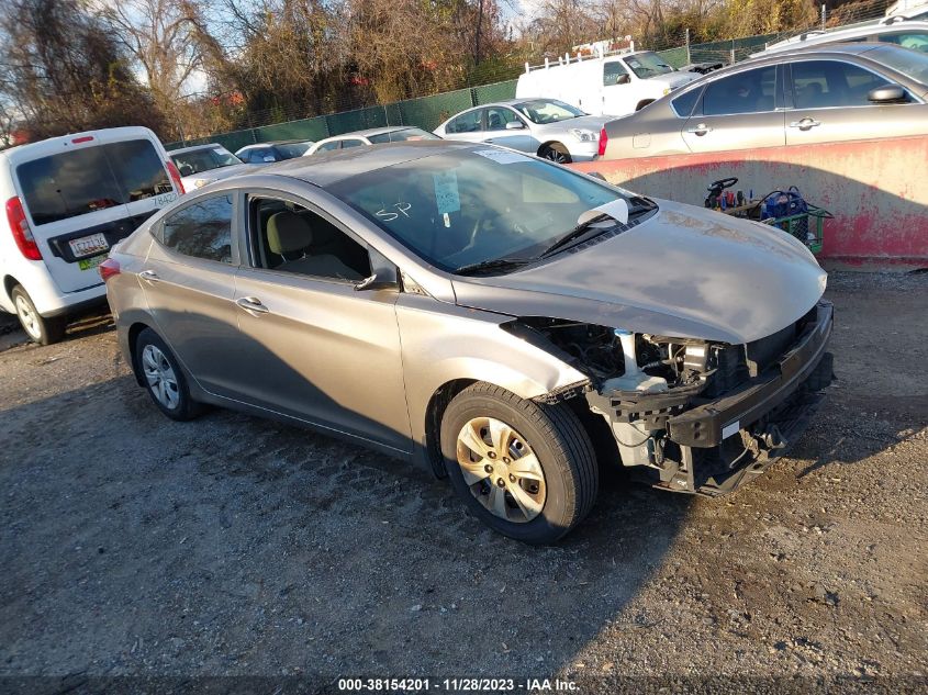 2016 HYUNDAI ELANTRA SE - 5NPDH4AE7GH773296