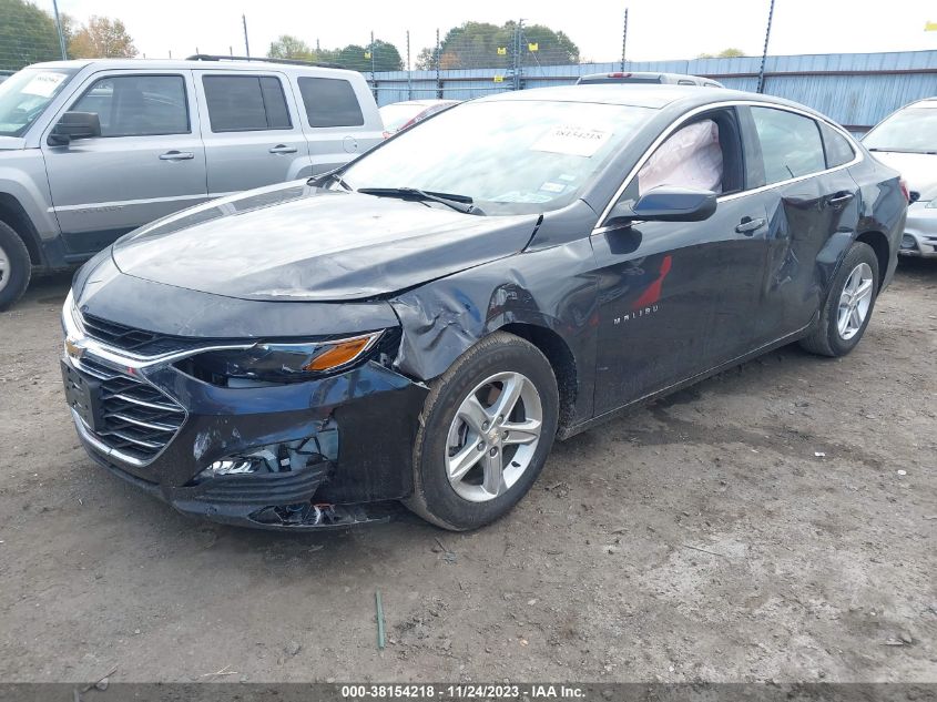 2022 CHEVROLET MALIBU LT - 1G1ZD5ST0NF170243