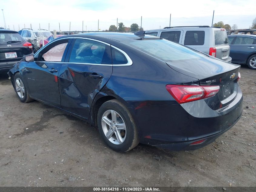 2022 CHEVROLET MALIBU LT - 1G1ZD5ST0NF170243