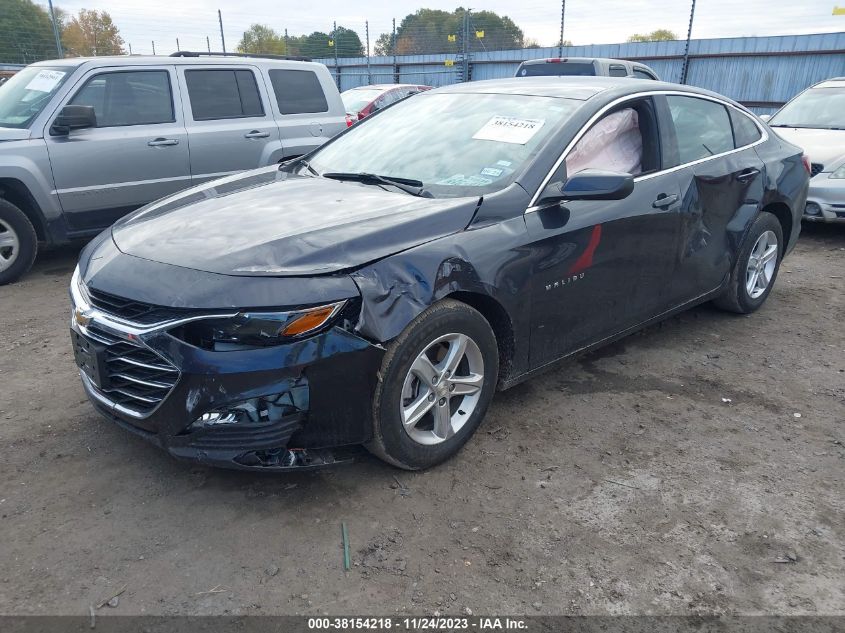 2022 CHEVROLET MALIBU LT - 1G1ZD5ST0NF170243